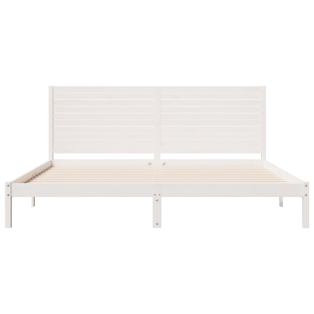 Cama extra longa sem colchão 180x210 cm madeira maciça
