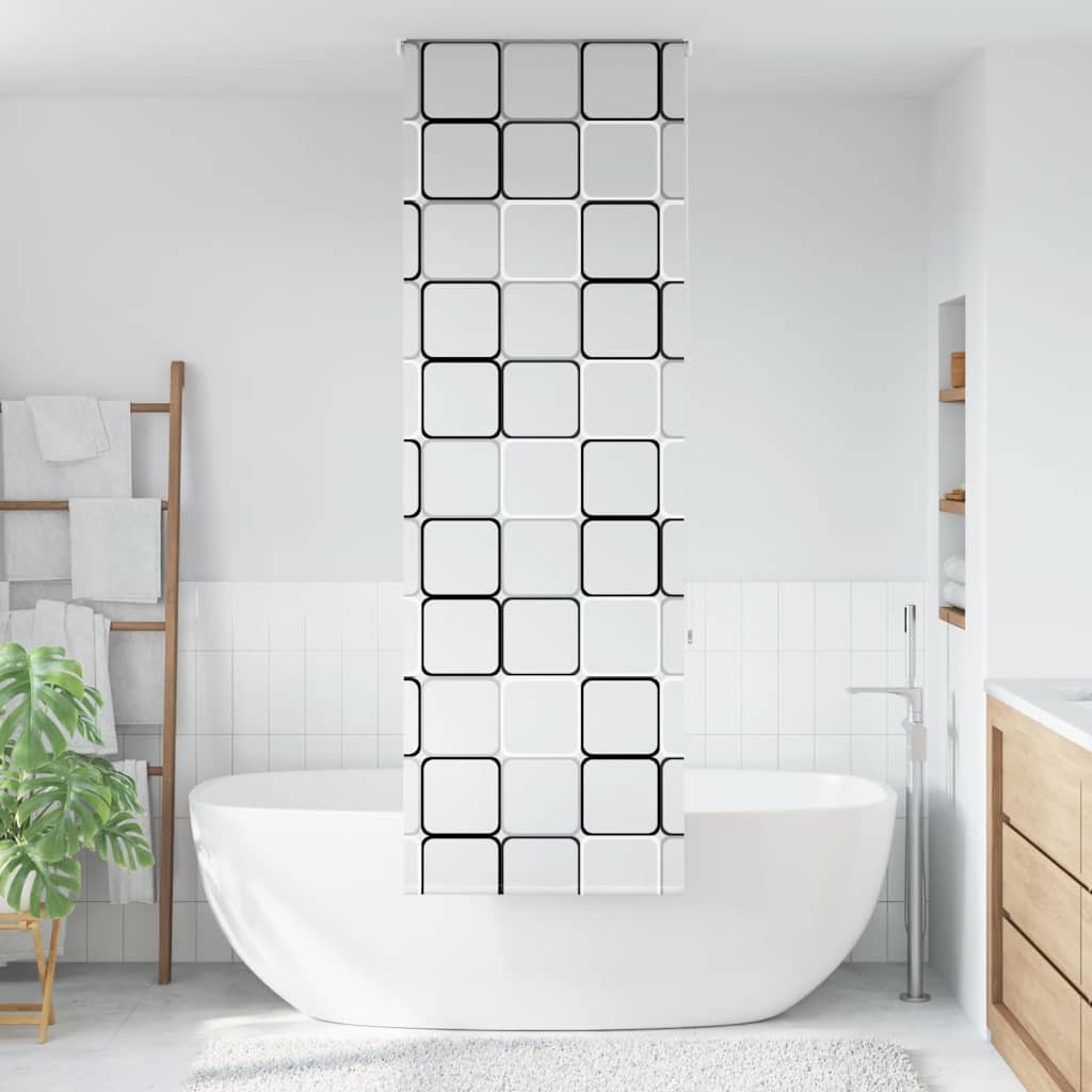 Rolo de duche estores 80x240 cm largura tecido 76 cm