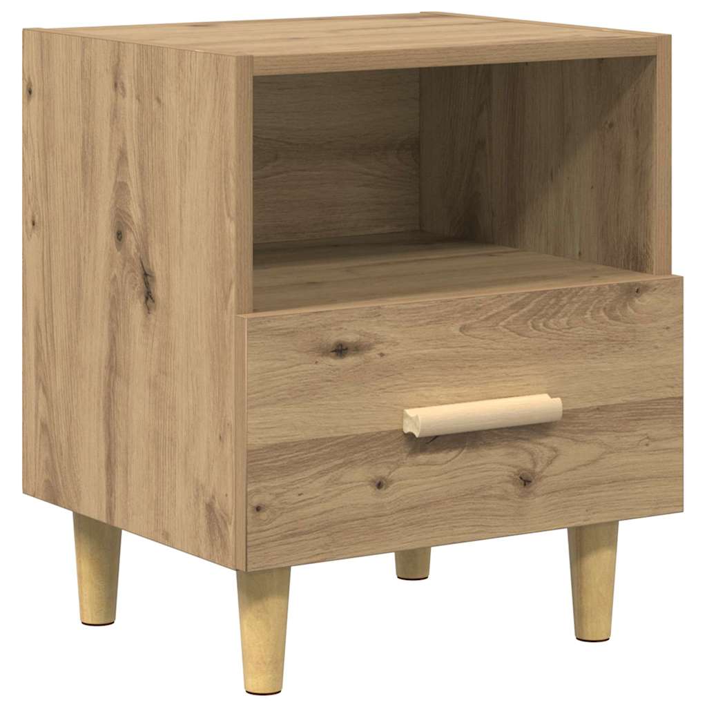 Armário de cabeceira carvalho artesanal 40 x 35 x 47 cm