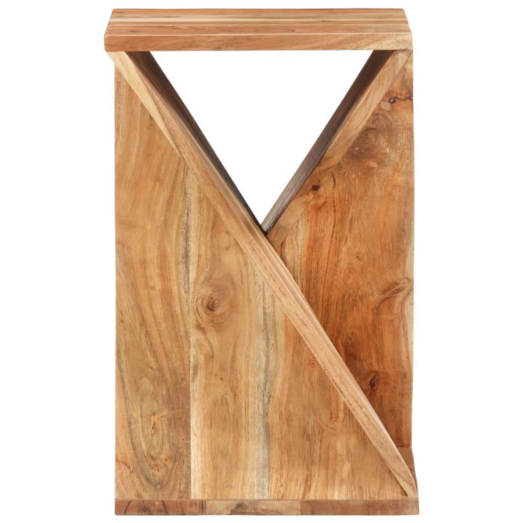 Mesa de apoio 35x35x55 cm madeira de acácia maciça