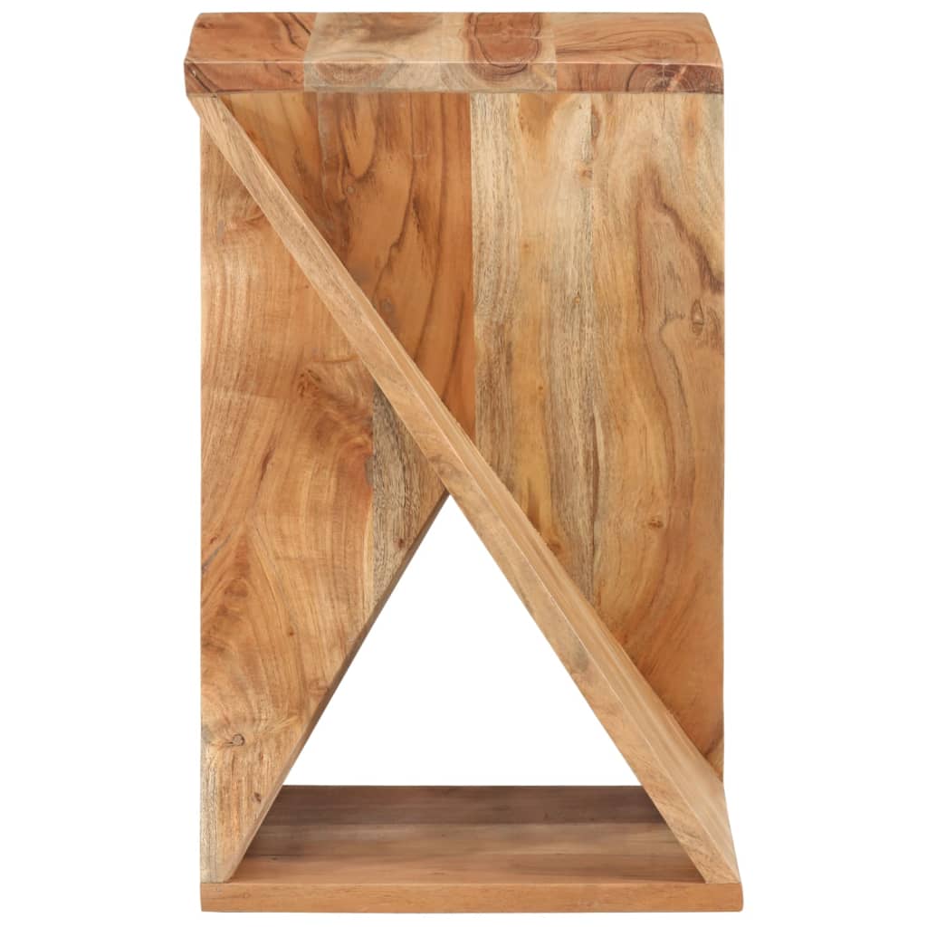 Mesa de apoio 35x35x55 cm madeira de acácia maciça