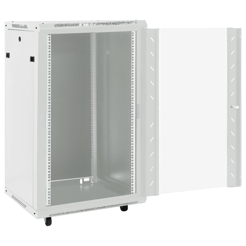 Armário bastidor 15u 19" ip20 60x60x100 cm cinzento