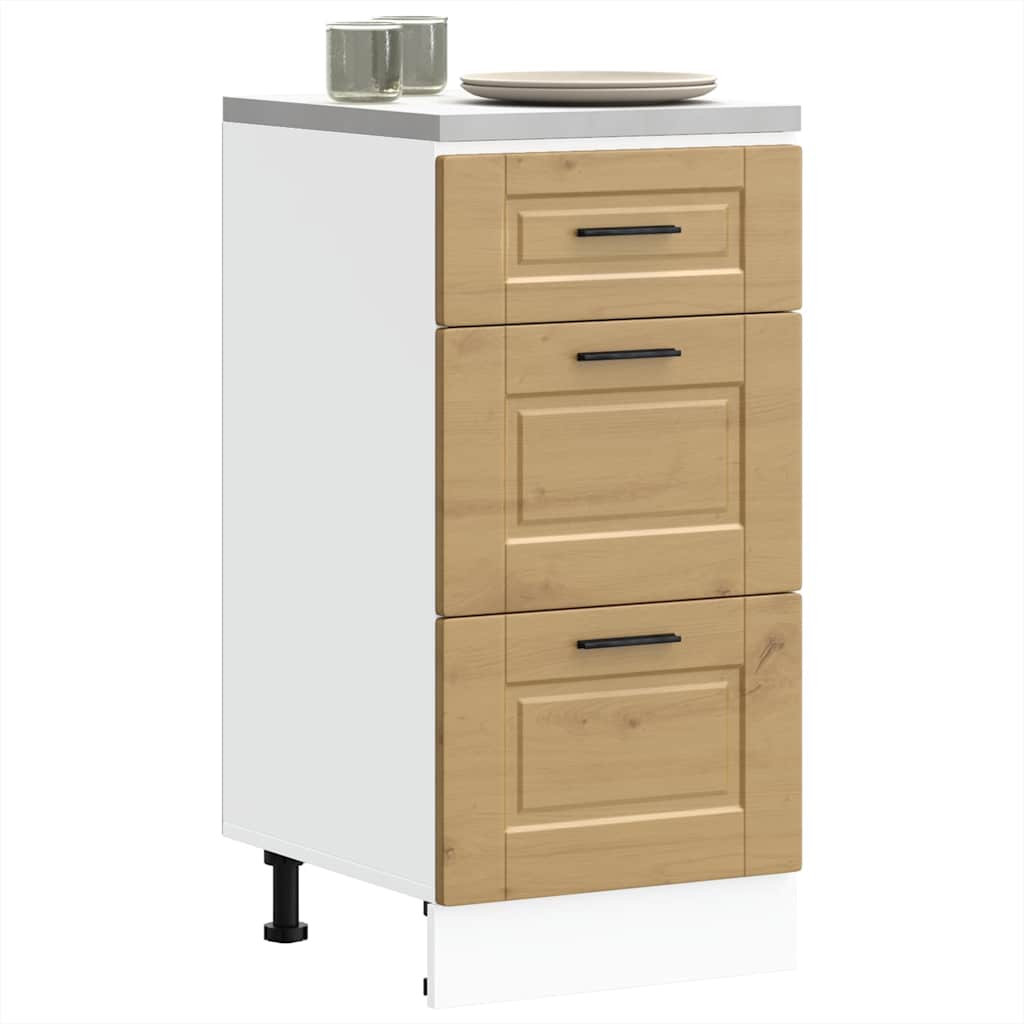 Armário base cozinha porto derivados madeira carvalho artisiano