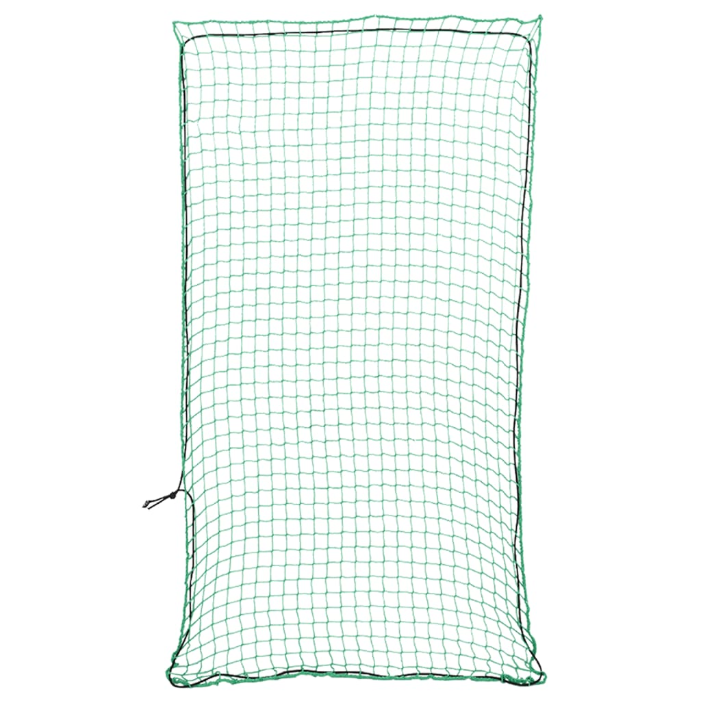 Rede para reboque com corda elástica 7x3,5 m PP verde