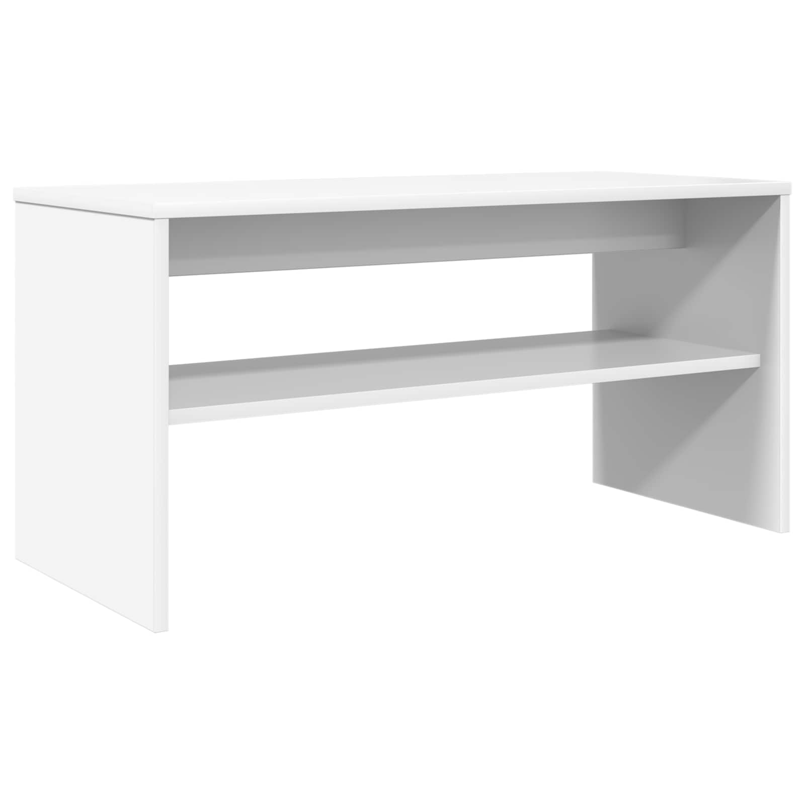 Gabinete para TV 80 x 35 x 40 cm branco derivados de madeira