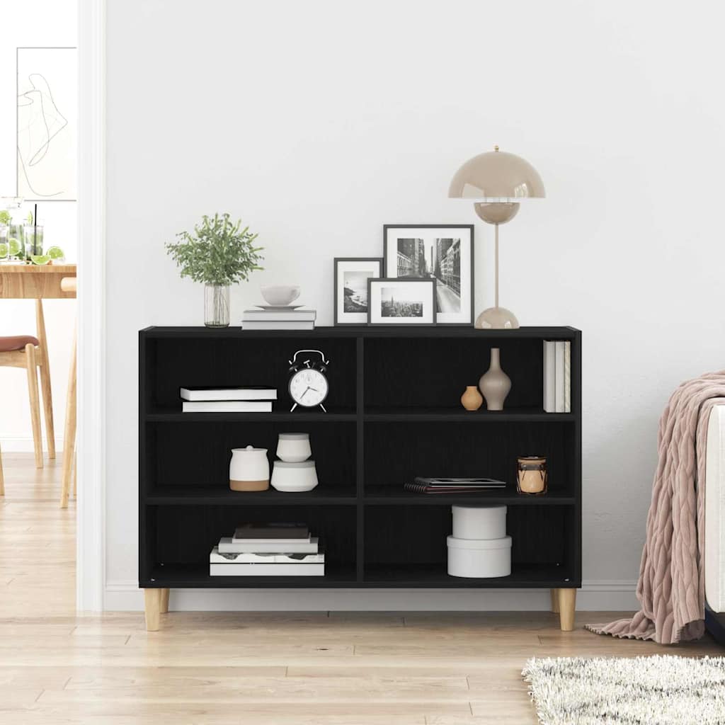 Buffet 103,5 x 35 x 70 cm derivados de madeira carvalho preto