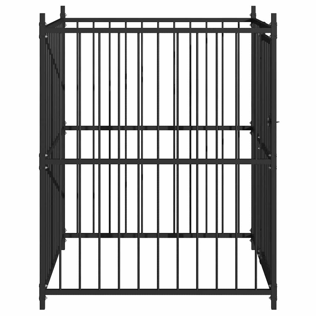 Canil de exterior 120x120x150 cm