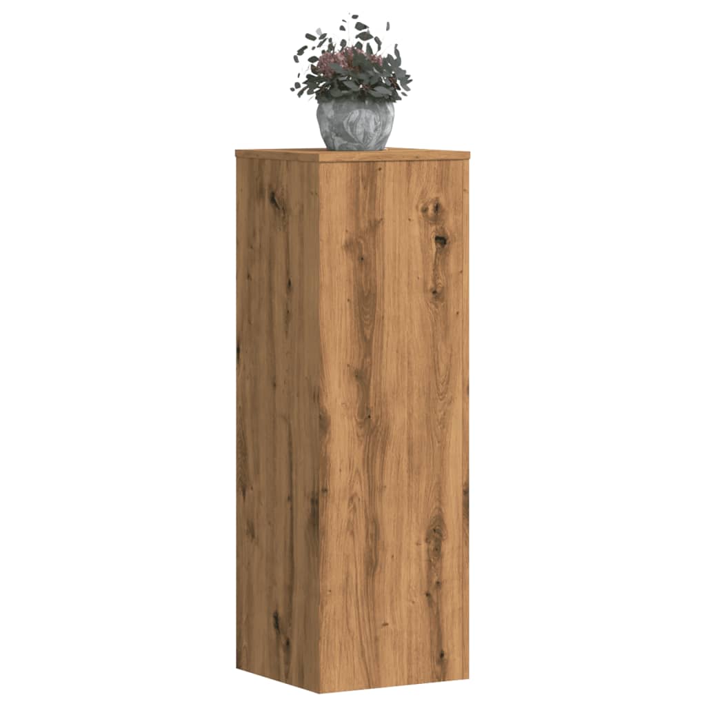 Suportes p/ plantas 2 pcs 33x33x100 cm derivados de madeira