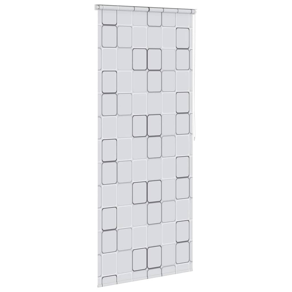 Estore de rolo para o duche 80x240 cm quadrados