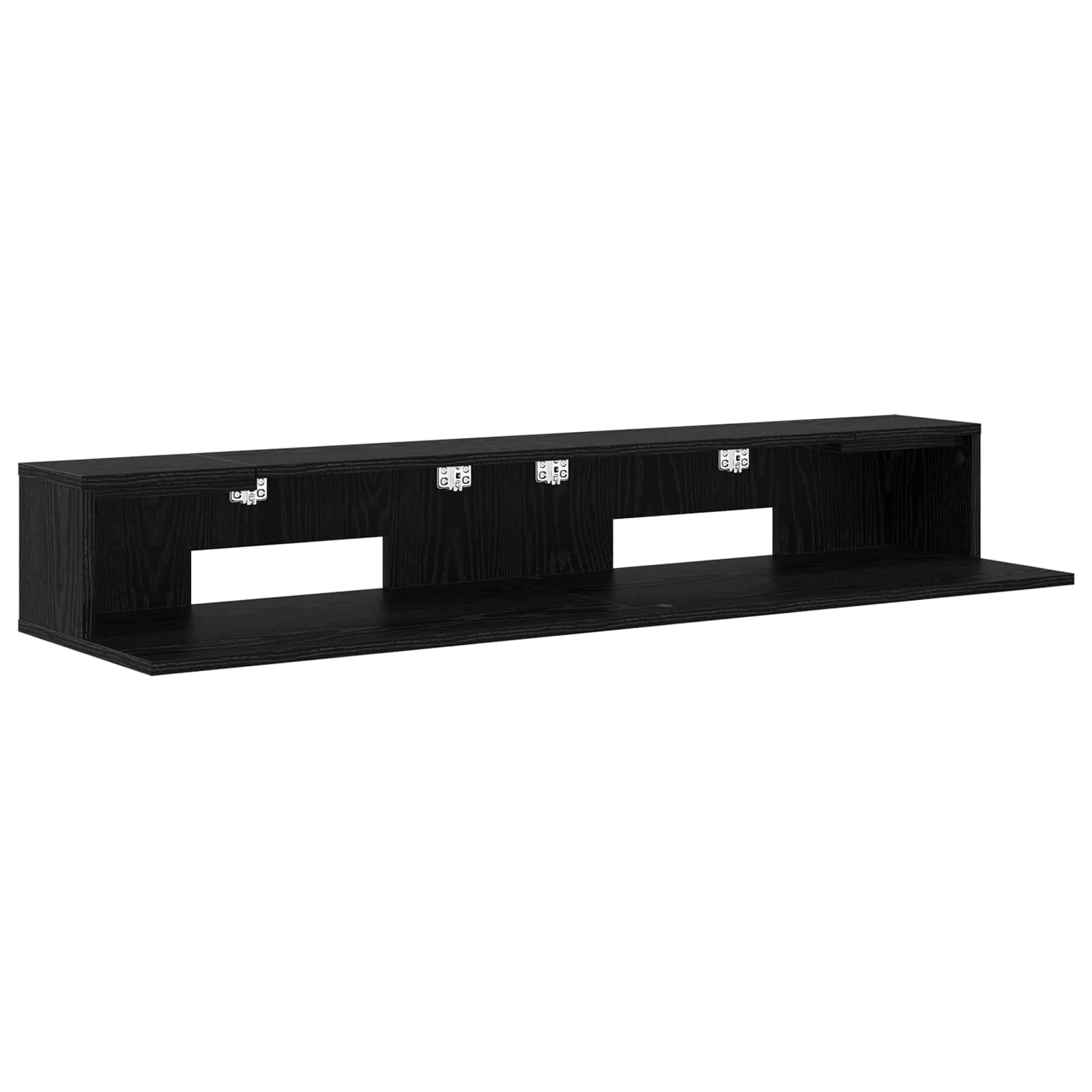 Mesa de estúdio carvalho preto 152 x 36 x 19,5 cm