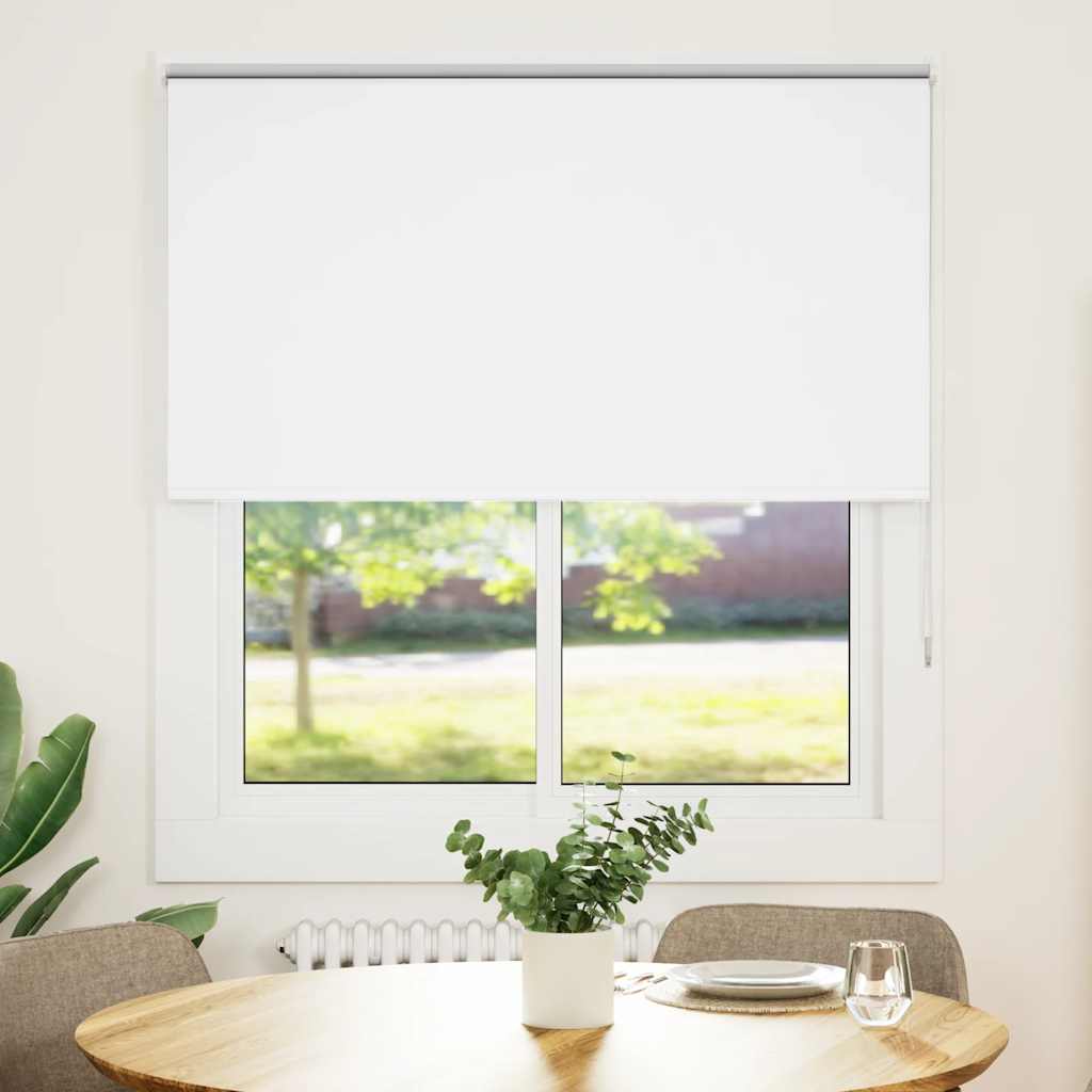 Persiana de enrolar 140x175 cm largura tecido 136,6cm poliéster