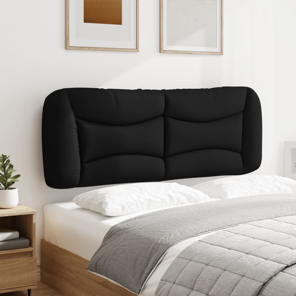 Almofadão de cabeceira hvar 120 cm tecido preto
