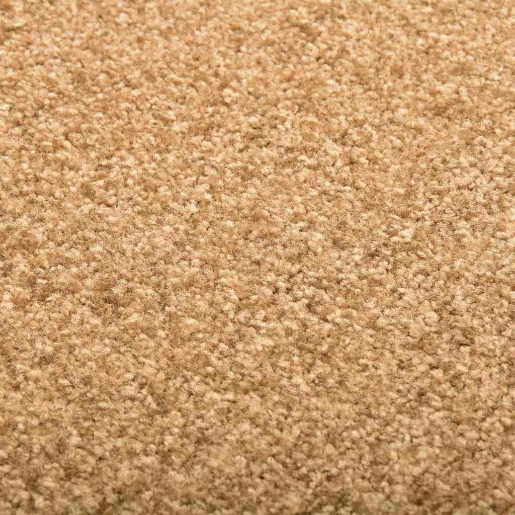 Tapete de porta lavável 90x150 cm creme