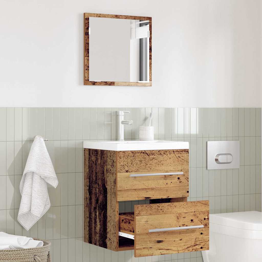 Conjunto de móveis para banheiro castanho 41 x 38,5 x 48 cm