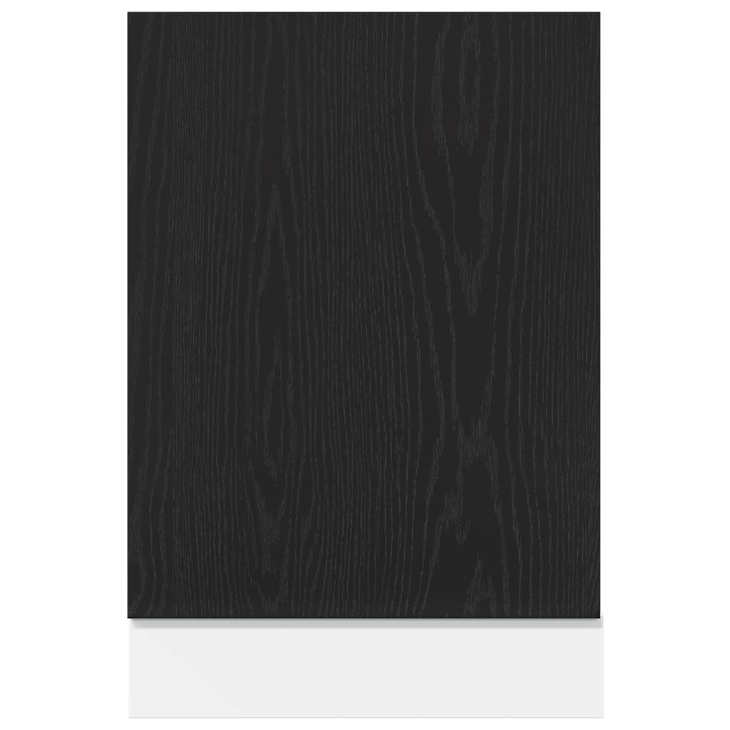 Painel para lava-louças lyon carvalho preto 45x1,5x67 cm madeira engenheirada