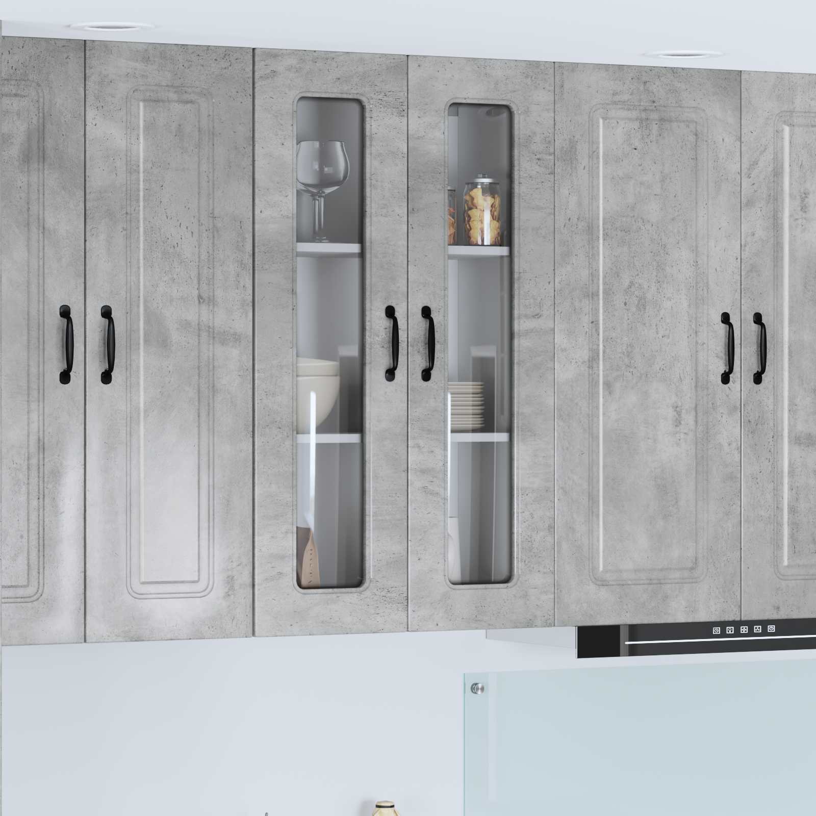 Painel de lava-louça kalmar cinzento 60 x 31 x 100 cm