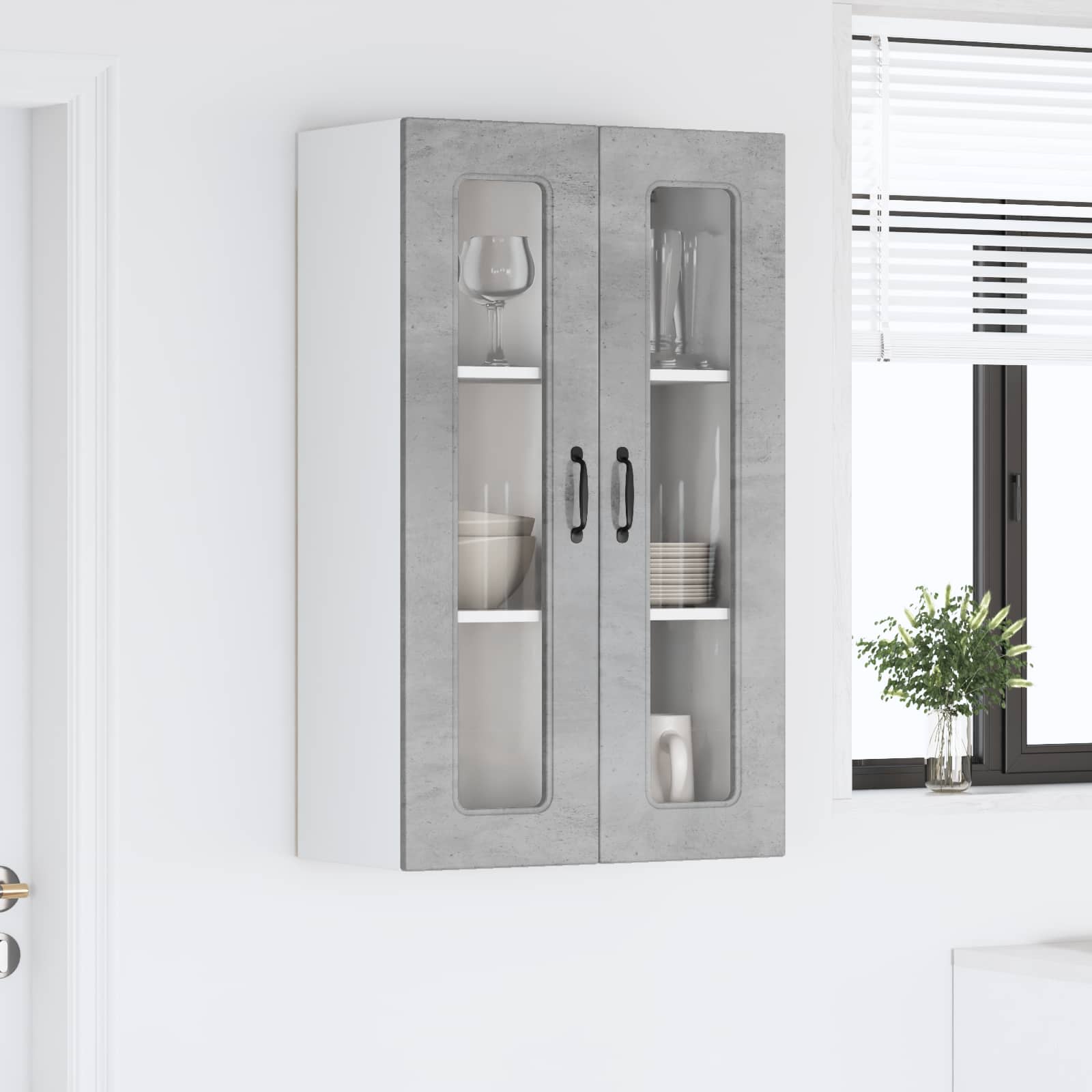 Painel de lava-louça kalmar cinzento 60 x 31 x 100 cm