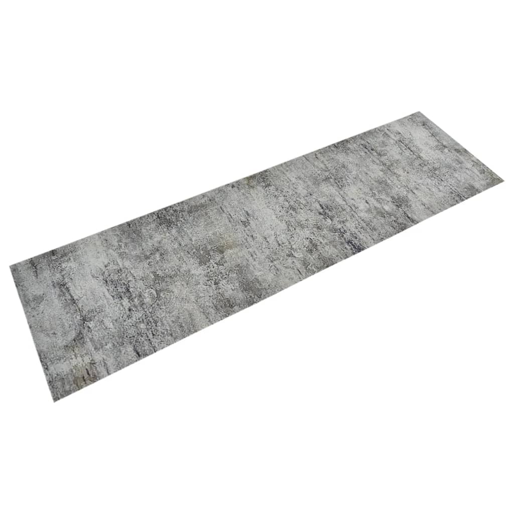 Tapete de cozinha lavável 45x150 cm veludo padrão betão