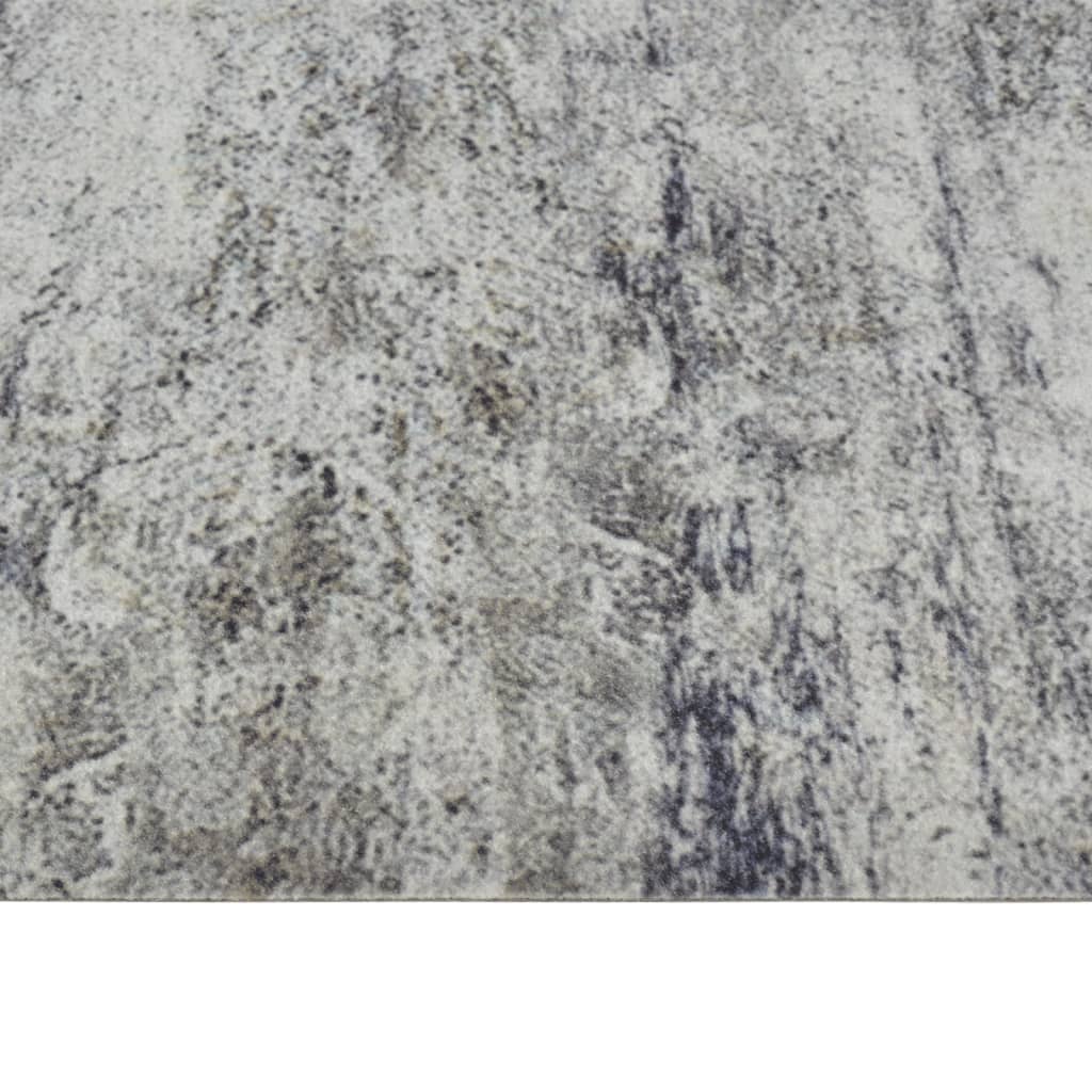 Tapete de cozinha lavável 45x150 cm veludo padrão betão