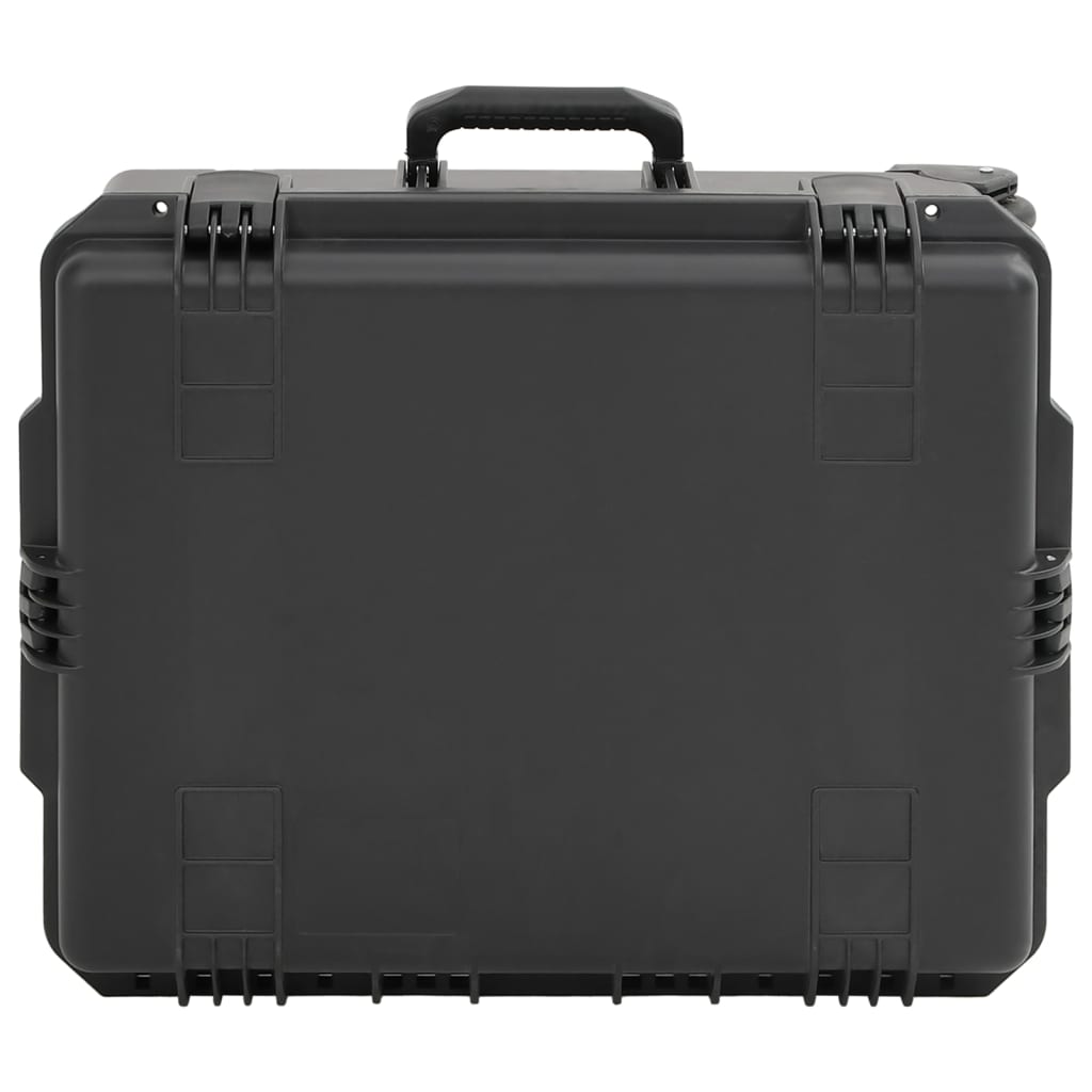 Mala de viagem portátil 62,5x50x28,5 cm PP preto