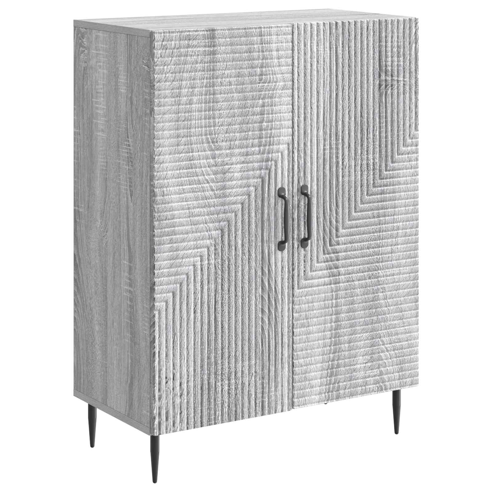 Buffet sonoma cinzento 66 x 34,5 x 89,5 cm derivados de madeira