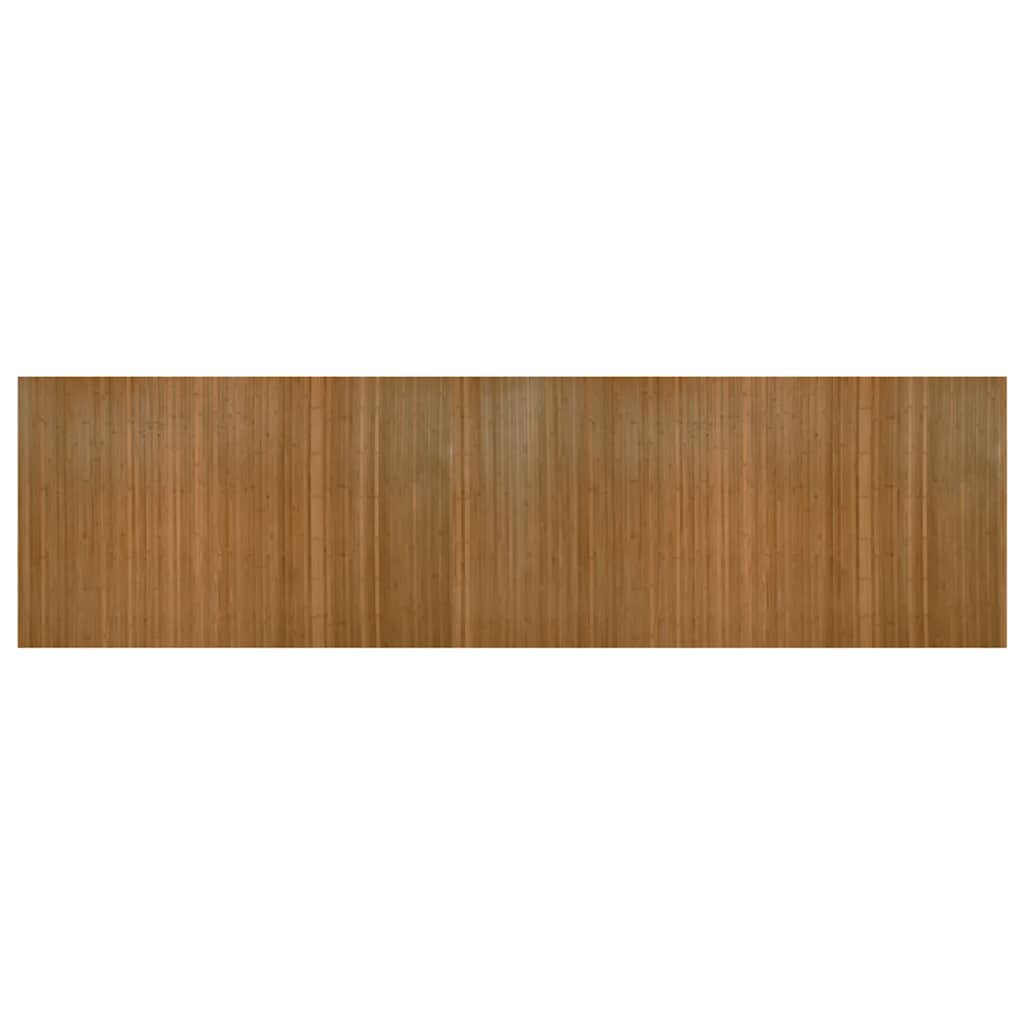 Divisória largura 600 cm altura 165 cm bambu castanho
