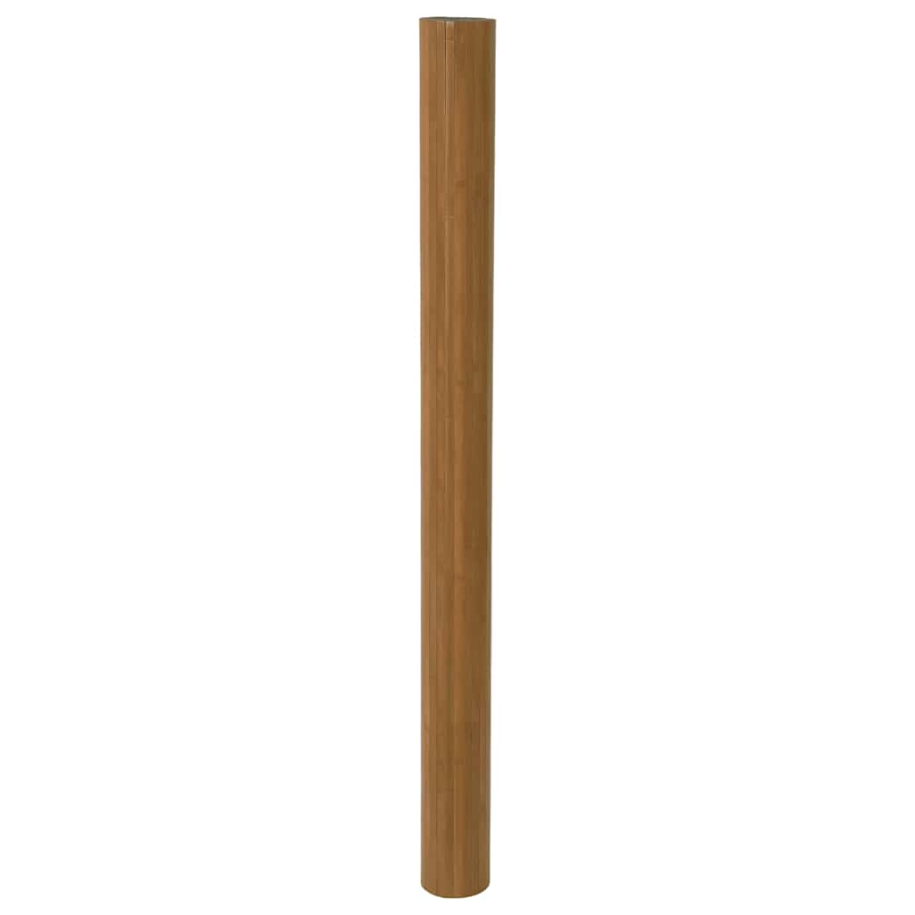 Divisória largura 600 cm altura 165 cm bambu castanho
