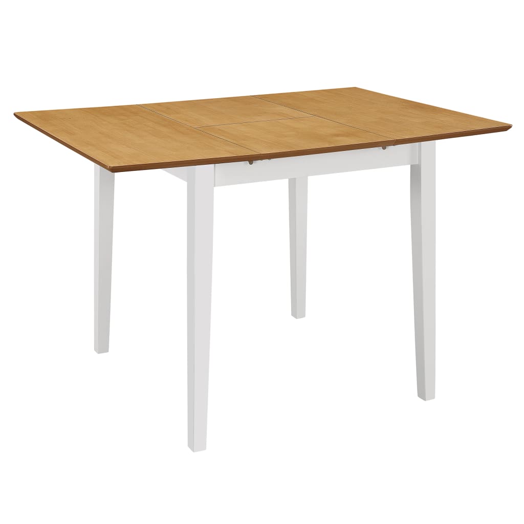 3 Pcs conjunto de jantar MDF branco