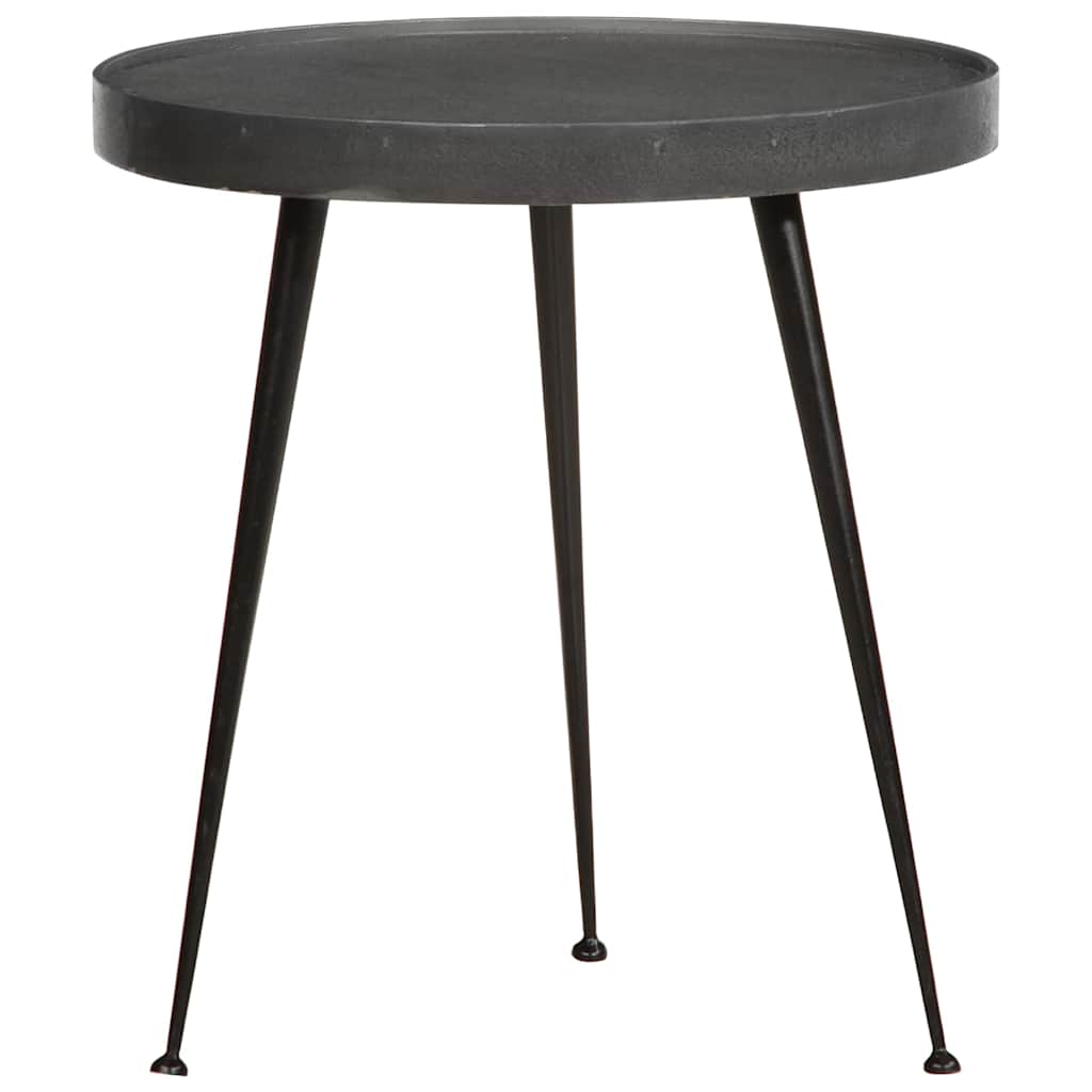 Mesas de centro 3 pcs derivados de madeira preto