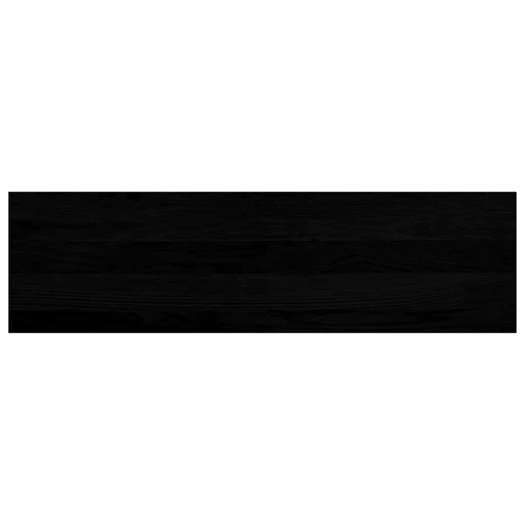 Tapetes de escada 2 pcs 90x25x2 cm carvalho castanho-preto