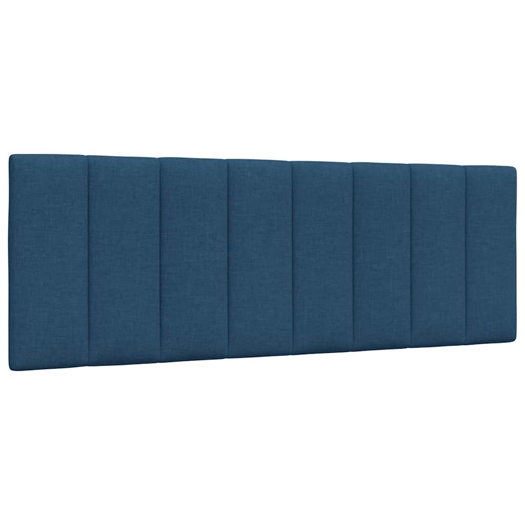 Almofadão de cabeceira hanko 140 cm tecido azul