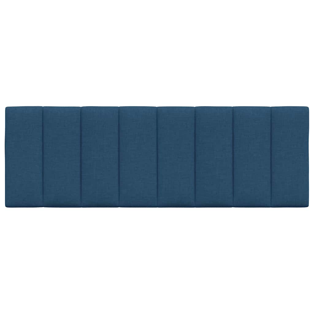 Almofadão de cabeceira hanko 140 cm tecido azul