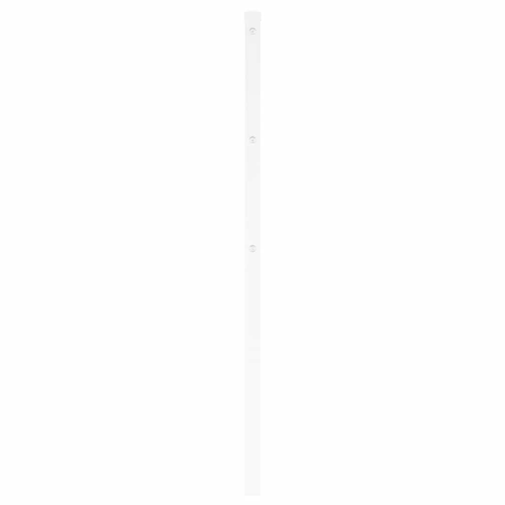 Cabeceira de substituição 200 cm metal branco