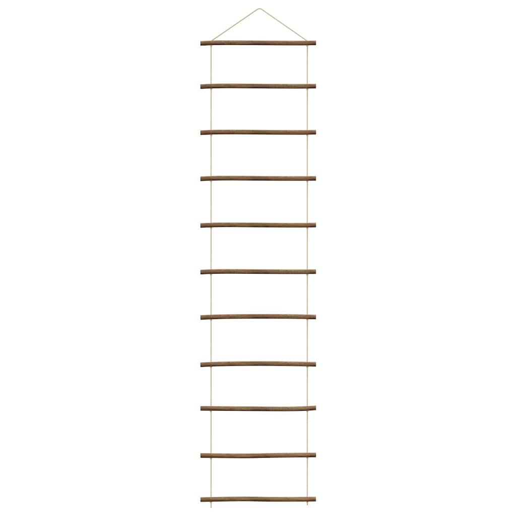Decoração de parede em forma de escada 50x200 cm ramo natural