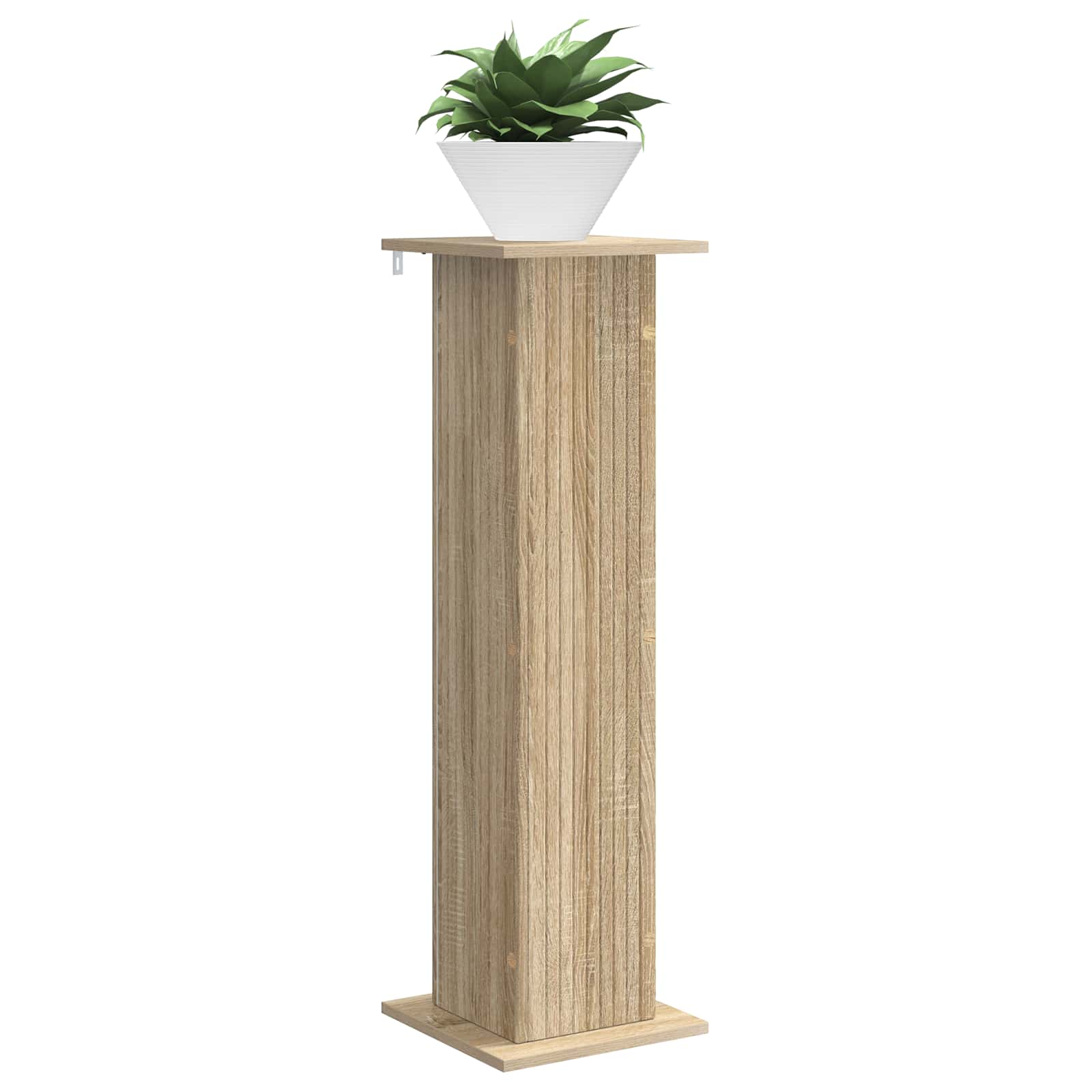 Suporte para plantas 2 unid. carvalho sonoma