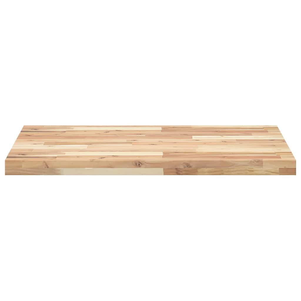 Tampo p/ móvel casa de banho 100x60x4 acácia maciça não tratada