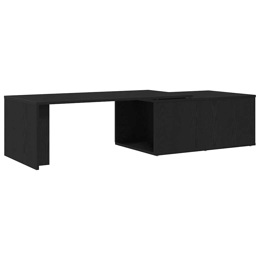 Mesa de centro carvalho preto 150 x 50 x 35 cm