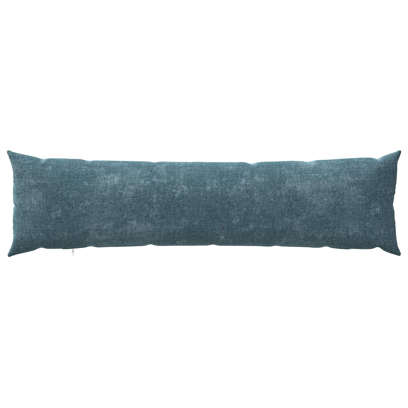 Capa almofada heerlen azul 40 x 145 cm tecido chenille
