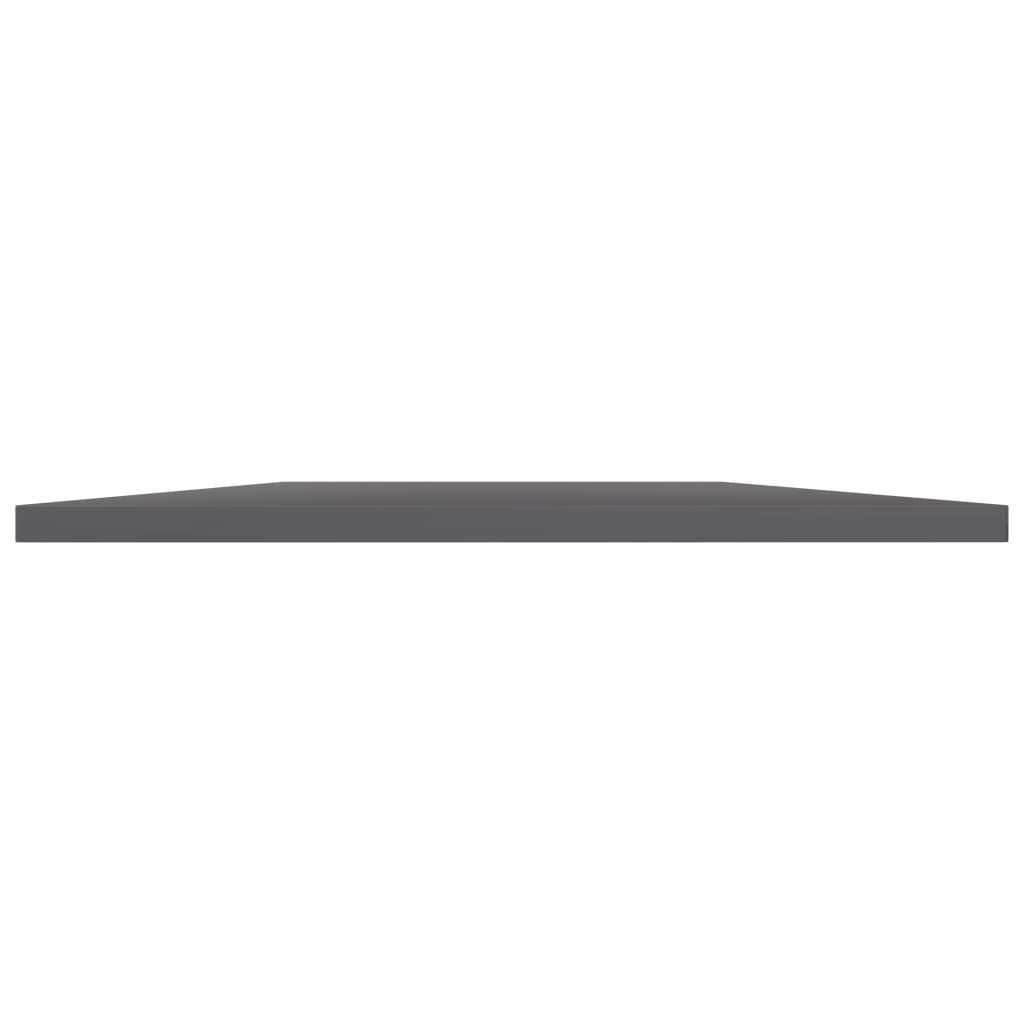 Prateleiras para estante 8 pcs 80x40x1,5cm contraplacado cinza