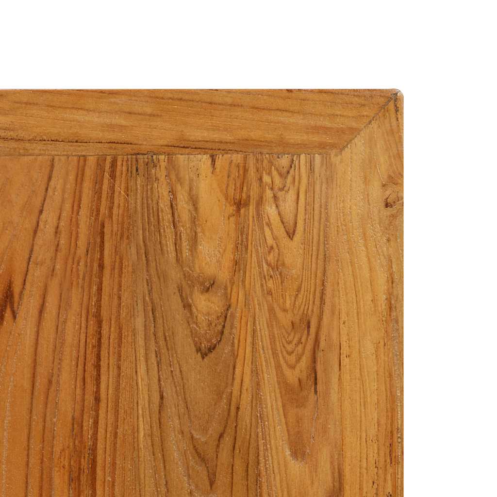Mesa de bar em madeira de teca recuperada maciça 60x60x107 cm
