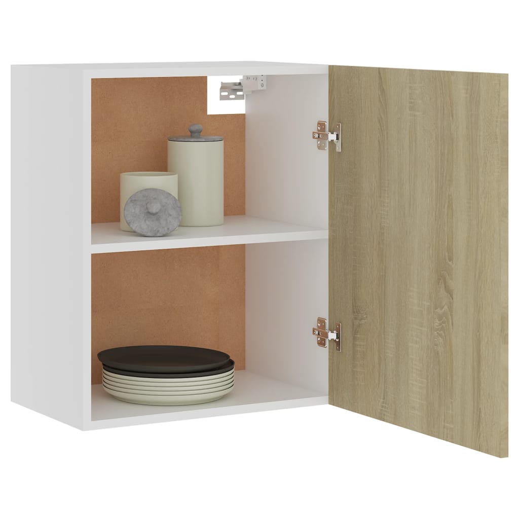 Armários de parede “lyon” 2 pcs carvalho sonoma