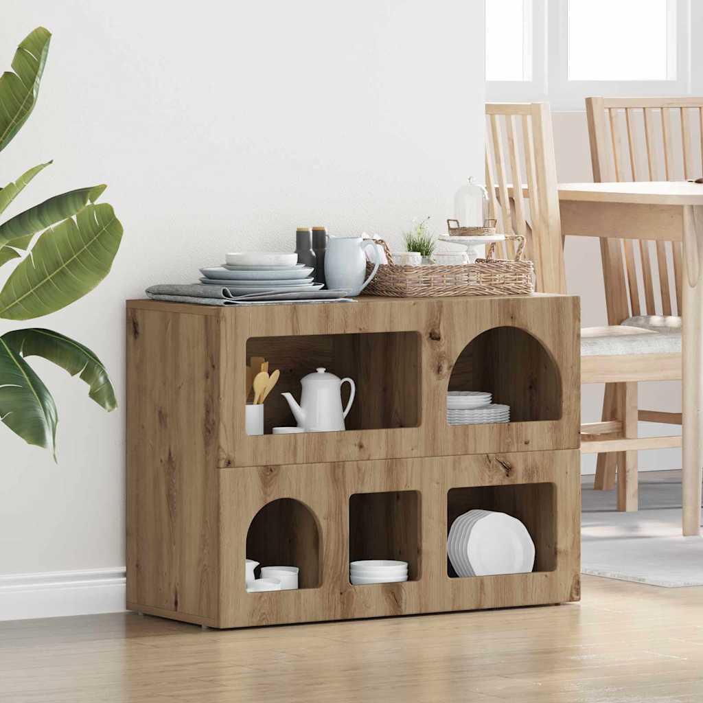 Buffet elst carvalho artesanal 80,5 x 35 x 59 cm
