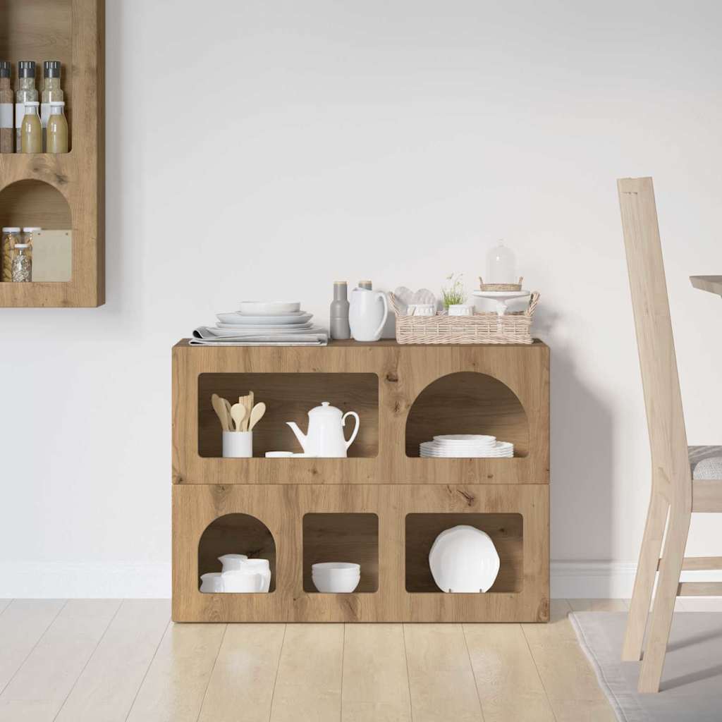 Buffet elst carvalho artesanal 80,5 x 35 x 59 cm
