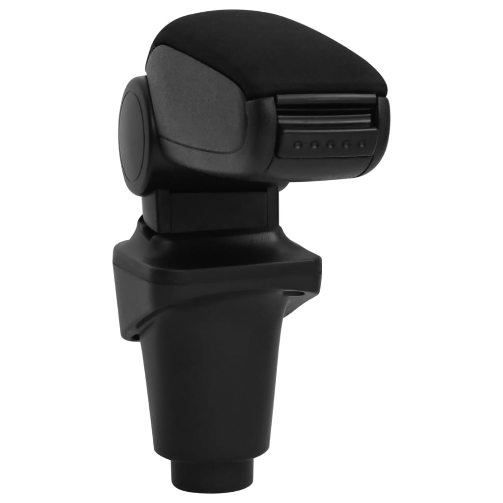 Apoio de braço p/ carro 14x35x(37-53) cm ABS preto