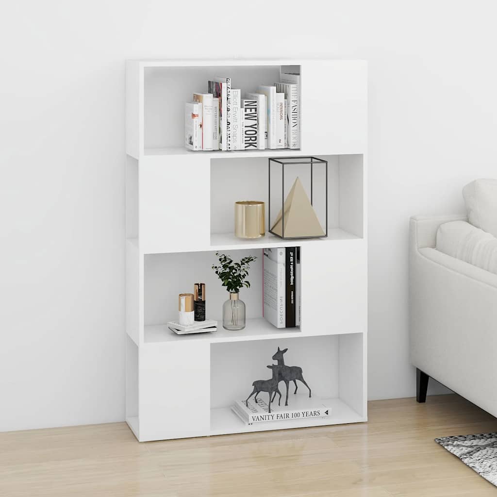 Estante/divisória 80x24x124,5 cm contraplacado branco