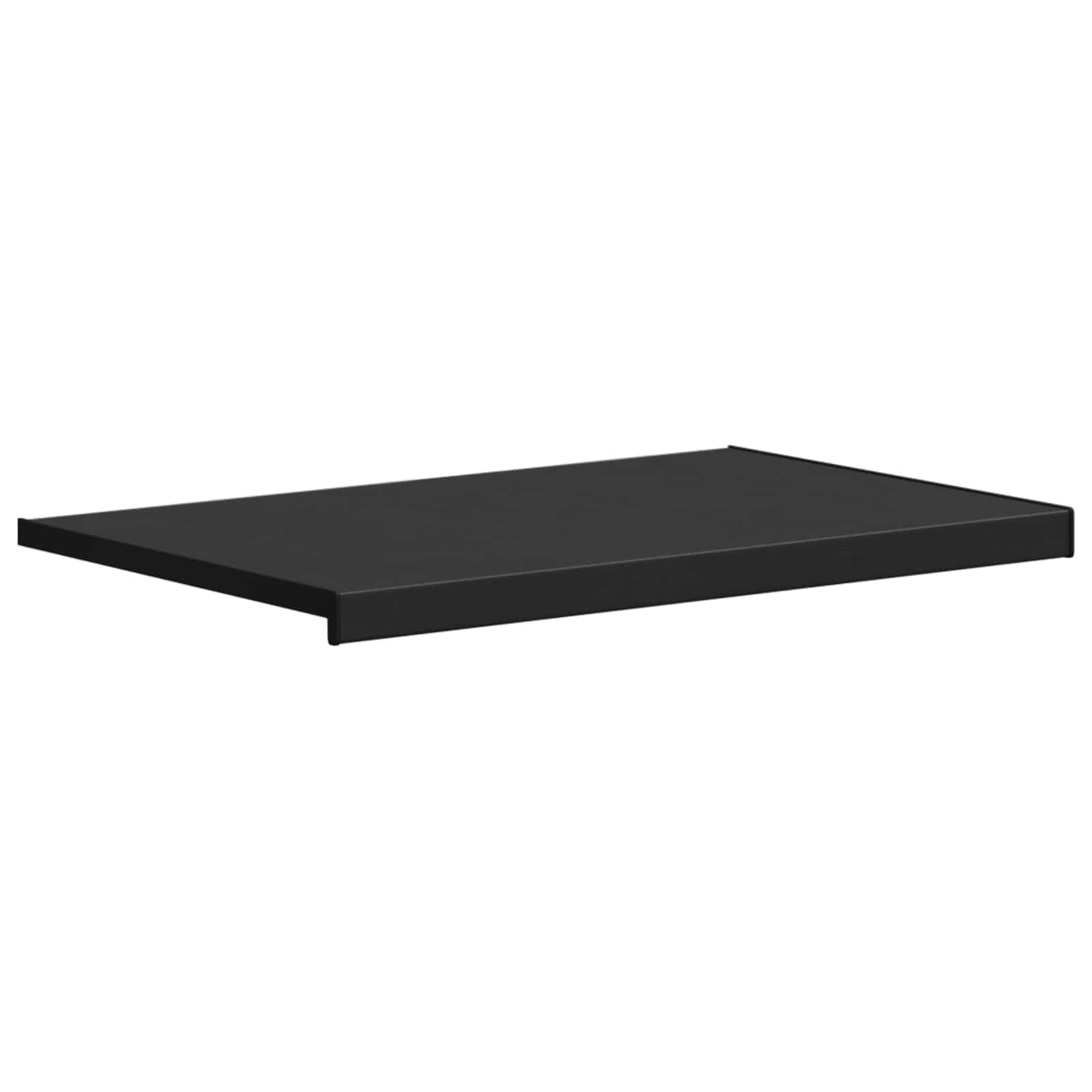 Soleira de janela preto com veios de madeira 80 x 50 x 4,5 cm