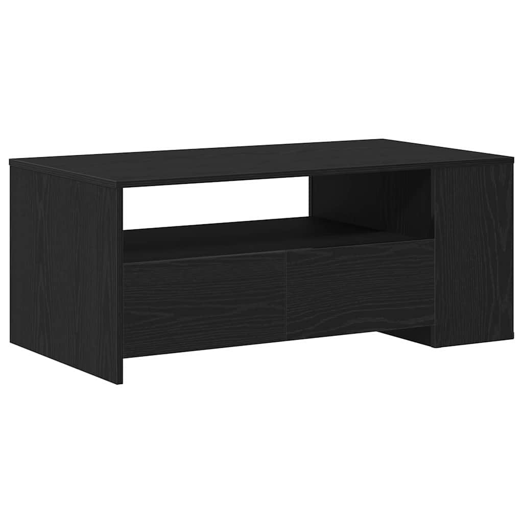 Mesa de centro carvalho preto 102 x 55 x 43,5 cm