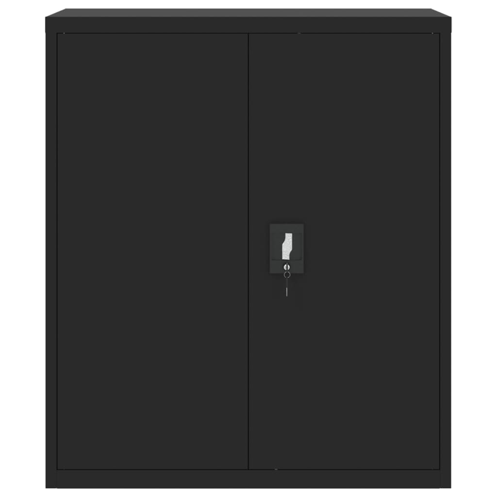 Arquivador 90x40x105 cm aço preto