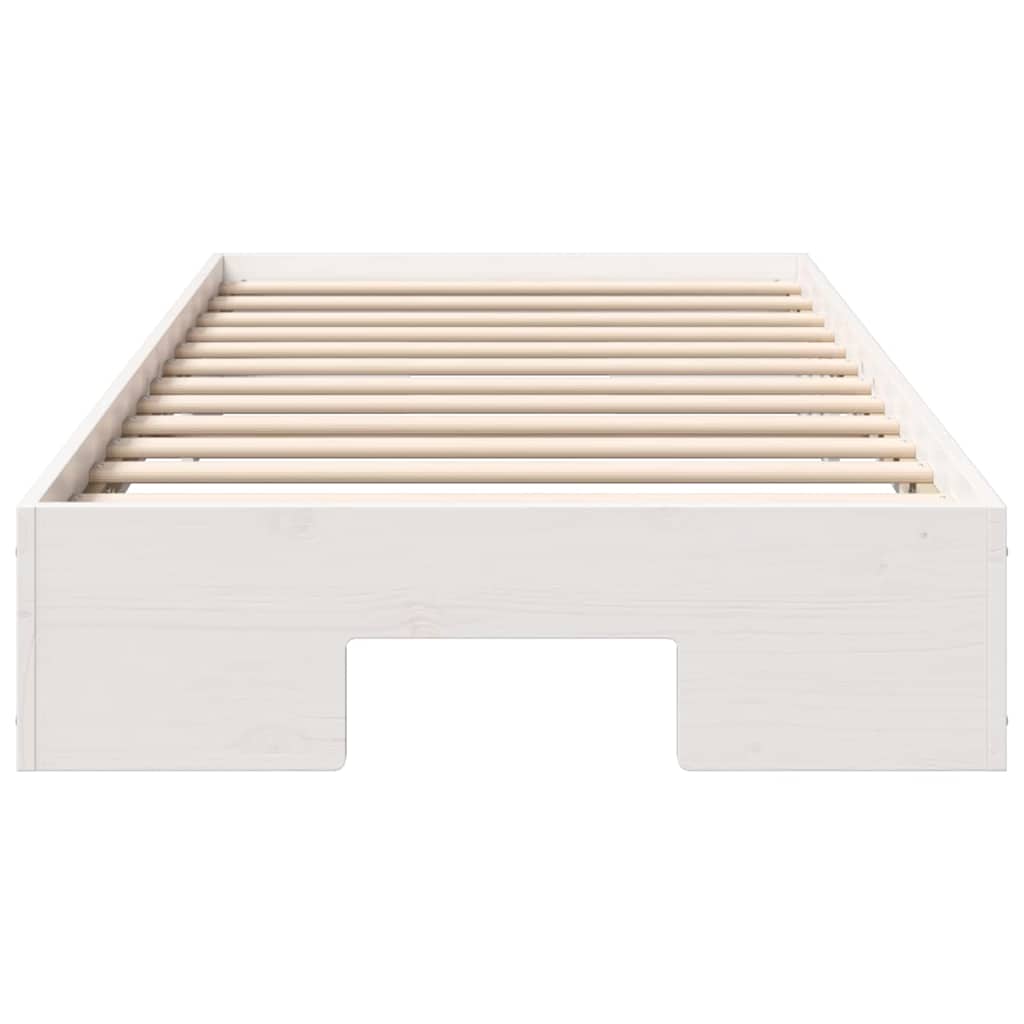 Estrutura da cama branco 90 x 200 cm