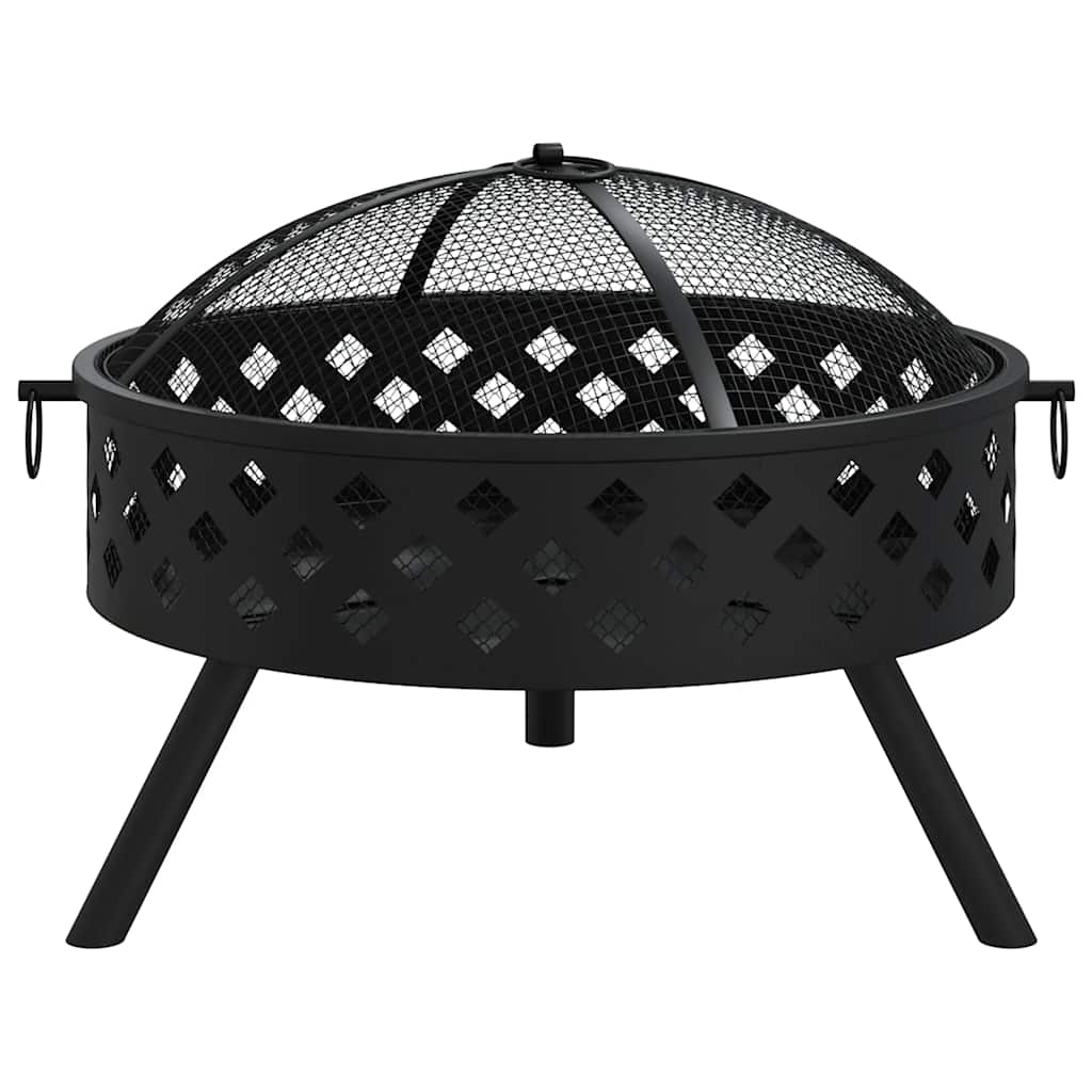 Braseira com atiçador 58 cm xxl aço